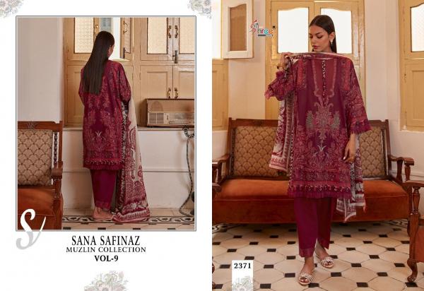 Shree Sana Safinaz Muzlin Collection 9 Cotton Pakistani Salwar Suits